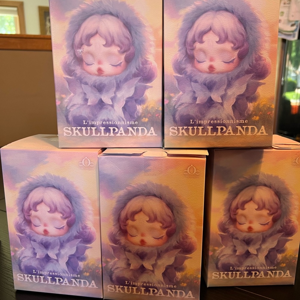 Dreamy Skullpanda blind box L impressionnisme